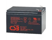 CSB Battery 12V 12AH, GP 12120 F2, 3-5 Years Life Time